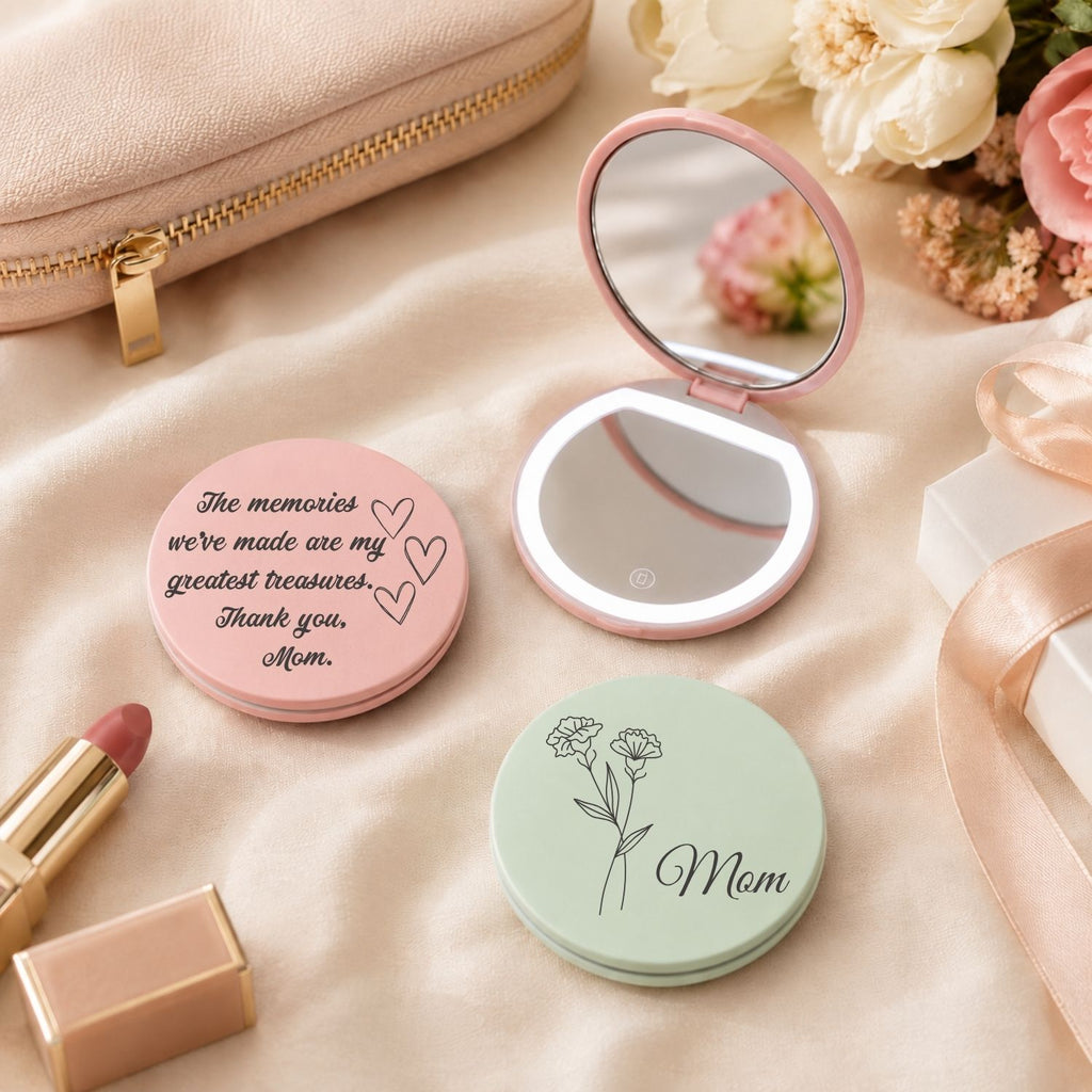 Led Compact Mirror