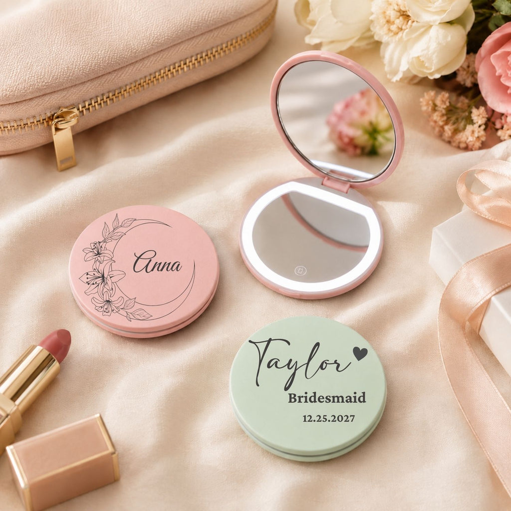 Led Compact Mirror