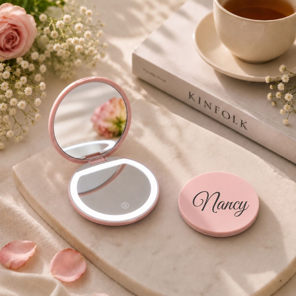 Led Compact Mirror