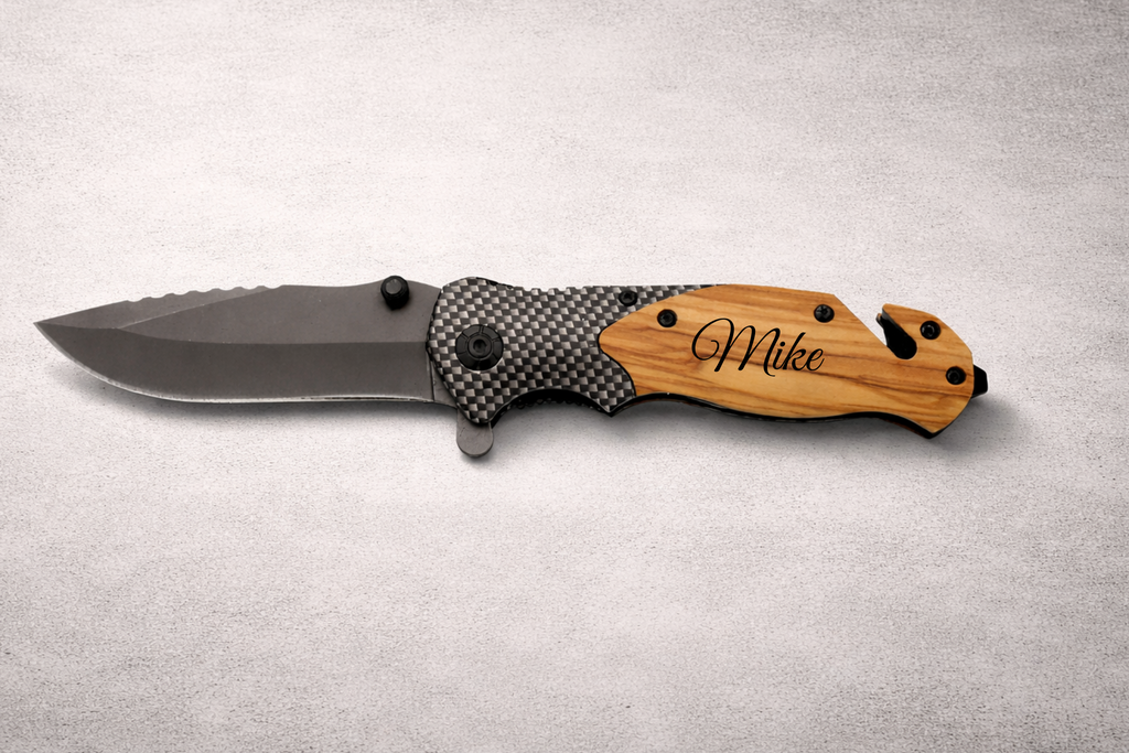 Personalized Handmade Gift Knives Engraved Pocket Knife for Him, Perfect Boyfriend or Father’s Day Gift, Unique Christmas Gift Idea, Husband