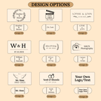 Engraved Wooden Dual USB C&A Flash Drive with Box: Personalized Wedding Photographer Gift