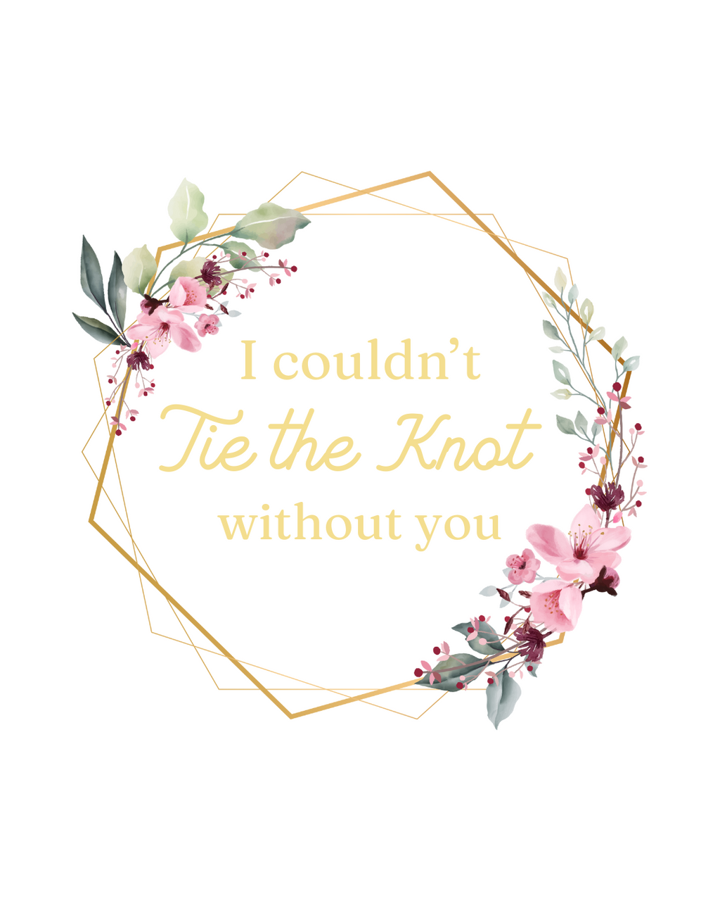 Tie the Knot Bracelet for Bridal Party, Bridesmaid Gifts for Bridesmaid Proposal, Maid of Honor Gift Box I can’t tie the knot without you,