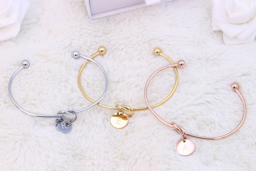 Tie the Knot Bracelet for Bridal Party, Bridesmaid Gifts for Bridesmaid Proposal, Maid of Honor Gift Box I can’t tie the knot without you,