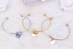 Tie the Knot Bracelet for Bridal Party, Bridesmaid Gifts for Bridesmaid Proposal, Maid of Honor Gift Box I can’t tie the knot without you,