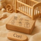 Engraved Wooden Dual USB C&A Flash Drive with Box: Personalized Wedding Photographer Gift