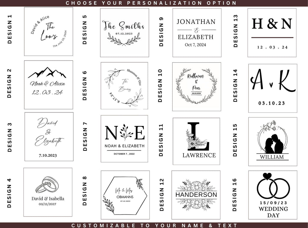 Engraved Walnut Wooden Ring Box , Personalized Anniversary&Engagement Keepsake, Ring Holder Box For Wedding Ceremony, Square Ring Bearer Box