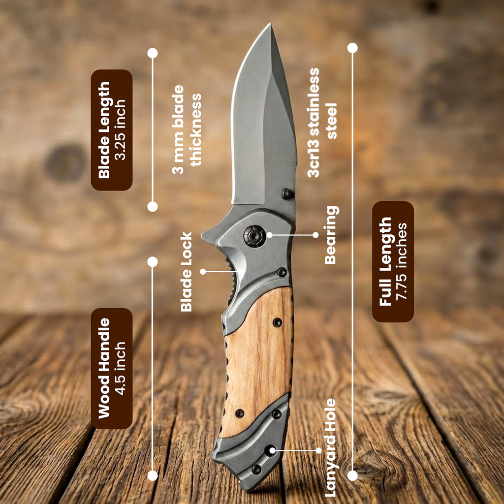 Customized Gift, Engraved Knife for Him, Father’s Day Gift, Gift for Husband, Wedding Aniversary, Groomsmen Retirement Scout Graduation Gift