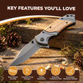 Customized Gift, Engraved Knife for Him, Father’s Day Gift, Gift for Husband, Wedding Aniversary, Groomsmen Retirement Scout Graduation Gift